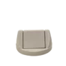 Tampa basculante 24cm bege - Bralimpia