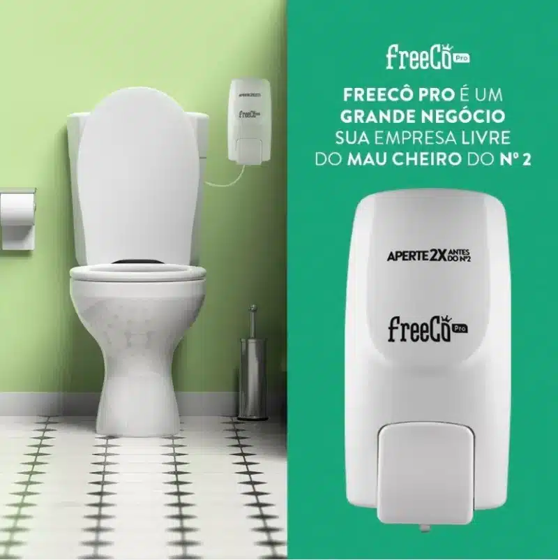 Kit Bloqueador De Odores Sanitários FREECO (aparelho + refil) - Image 3
