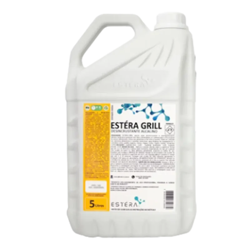 ESTERA GRILL 5L - Detergente Desincrustante Alcalino  - até 1:80