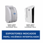 Papel Higiênico Interfolhado Folha Dupla c/ 48 pacotes de 250 folhas - Image 2