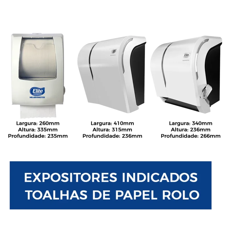 Toalha de Papel Rolo - Folha Tripla c/ 8 rolos de 140 metros - Image 2