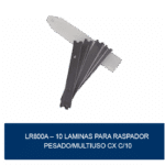 Lâminas para raspador pesado c/ 10 unidades - Bralimpia - Image 2