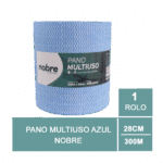 Pano Multiuso Azul Rolo 300 metros Perflex com 600 panos de 28x50cm 35g/m²- NOBRE - Image 2